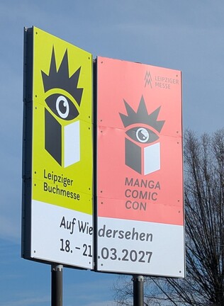 Die nächste Leipziger Buchmesse wird vom 18. bis 21.03.2027 stattfinden