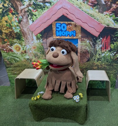 Hund Moppi aus der Sendung „Unser Sandmännchen“