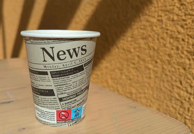 Kaffee-Pappbecher bei den Chemnitzer Linux-Tagen 2026