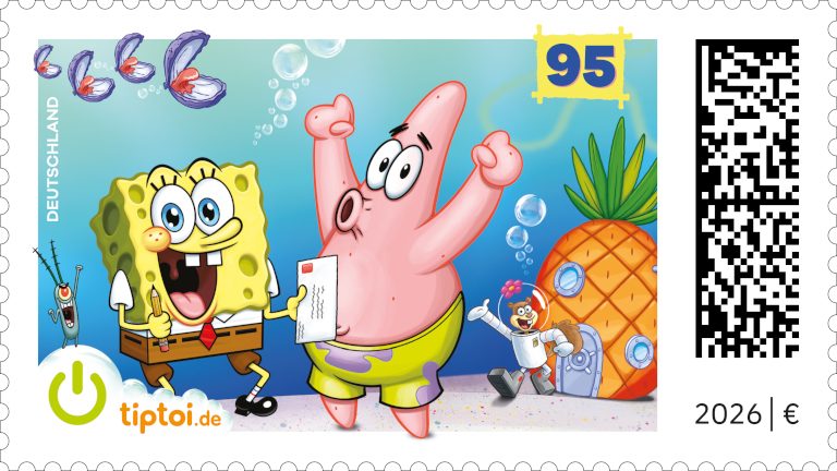 2026 Briefmarke SpongeBob März_skaliert